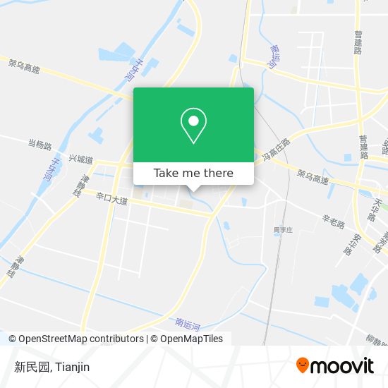 新民园 map