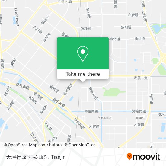 天津行政学院-西院 map