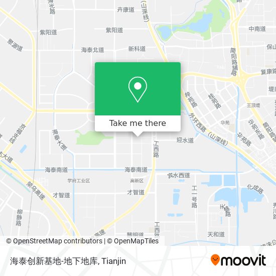 海泰创新基地-地下地库 map