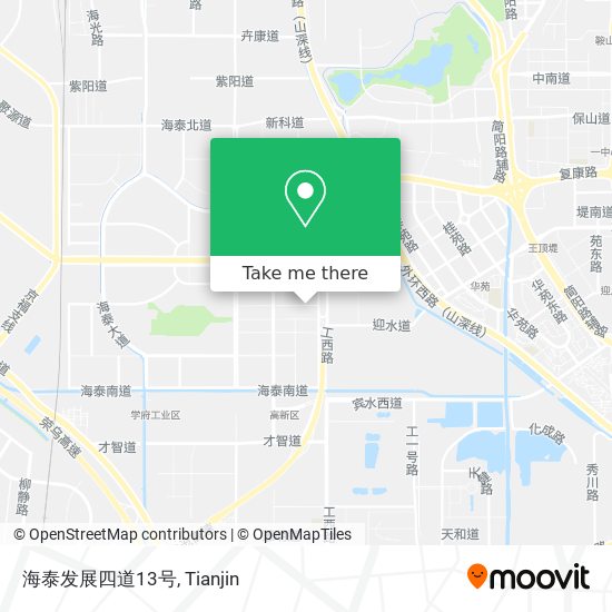 海泰发展四道13号 map