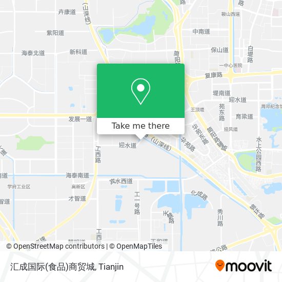 汇成国际(食品)商贸城 map