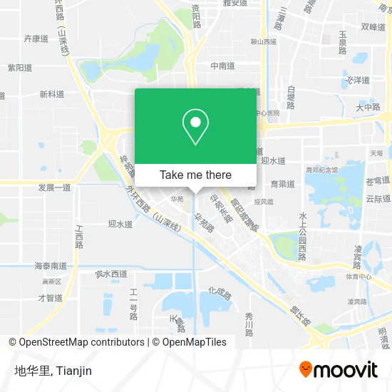 地华里 map