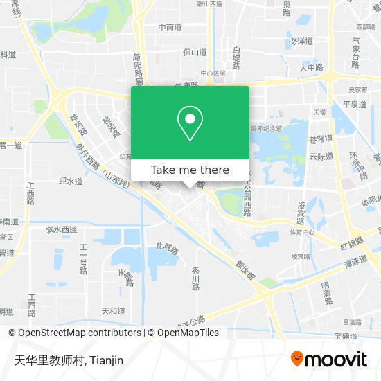 天华里教师村 map