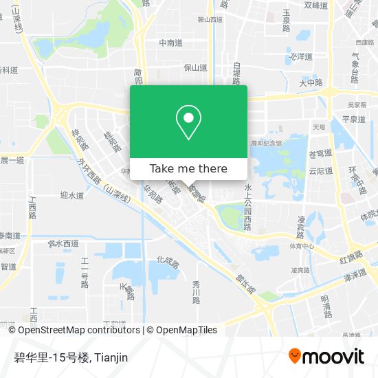 碧华里-15号楼 map