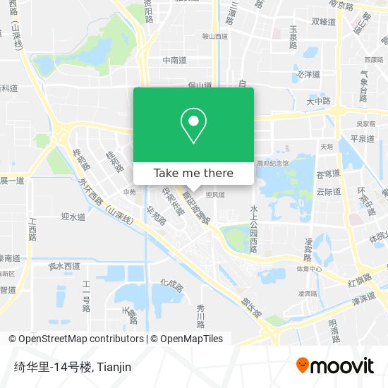 绮华里-14号楼 map