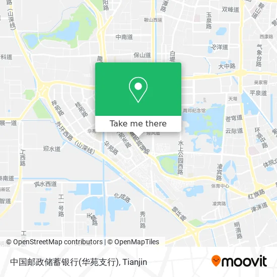 中国邮政储蓄银行(华苑支行) map