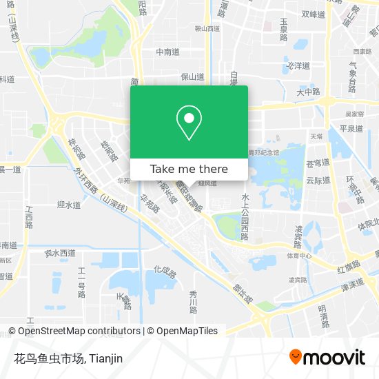 花鸟鱼虫市场 map