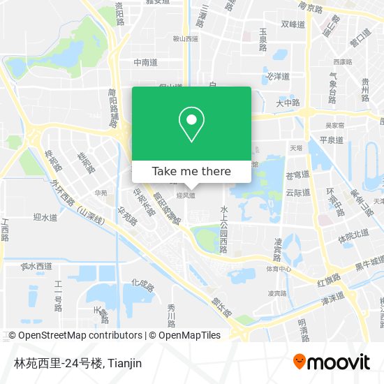 林苑西里-24号楼 map