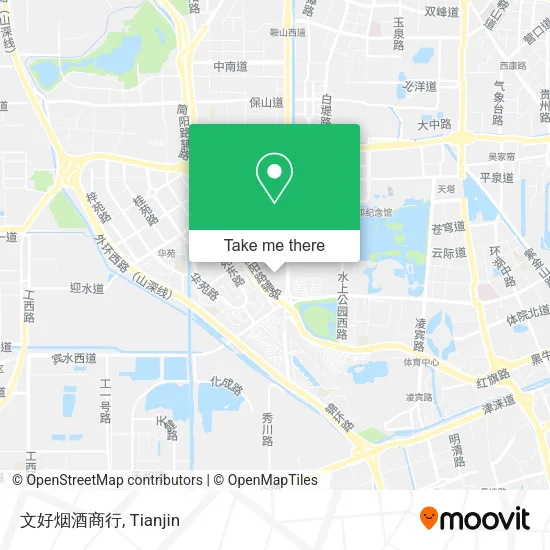 文好烟酒商行 map