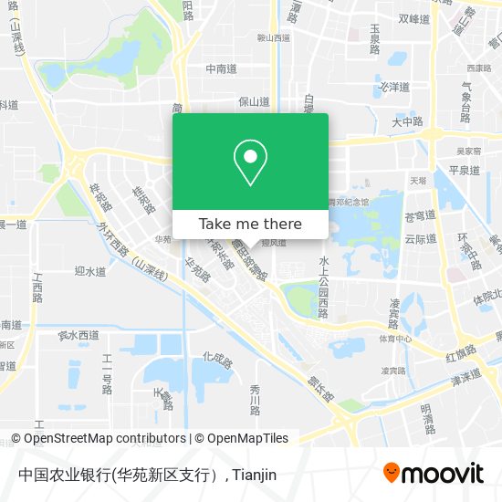 中国农业银行 map