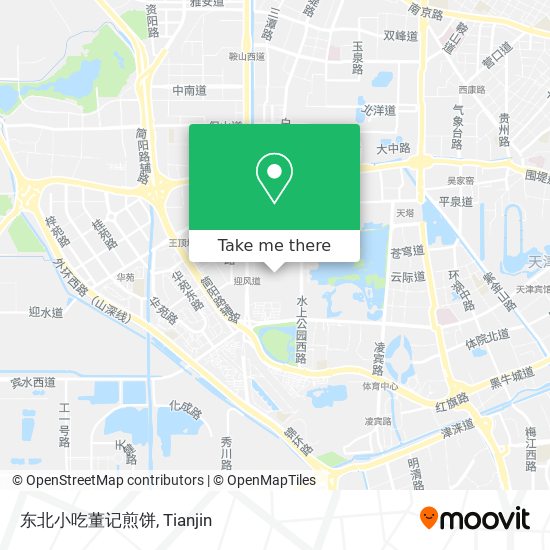 东北小吃董记煎饼 map