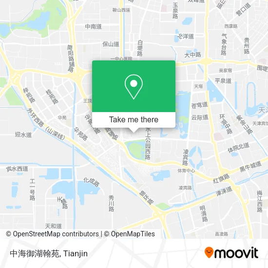 中海御湖翰苑 map