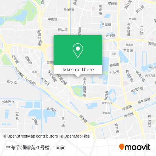 中海·御湖翰苑-1号楼 map