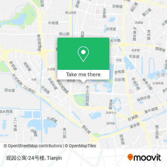 观园公寓-24号楼 map