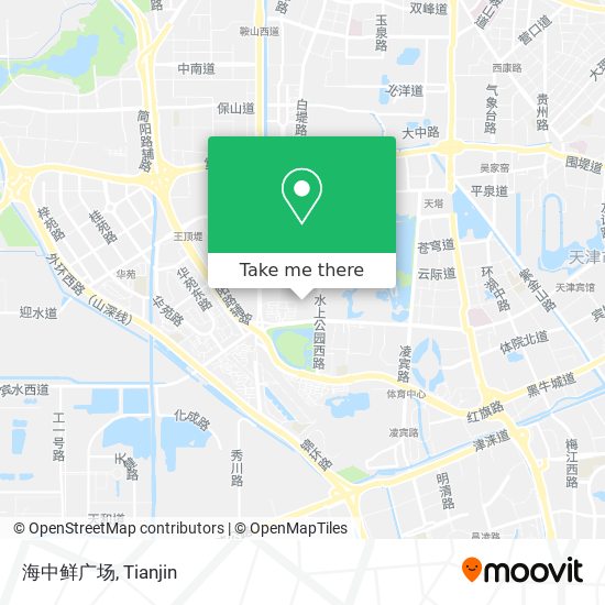 海中鲜广场 map