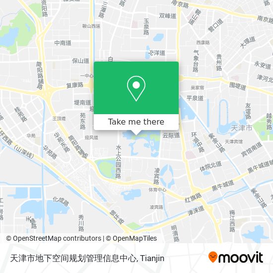 天津市地下空间规划管理信息中心 map
