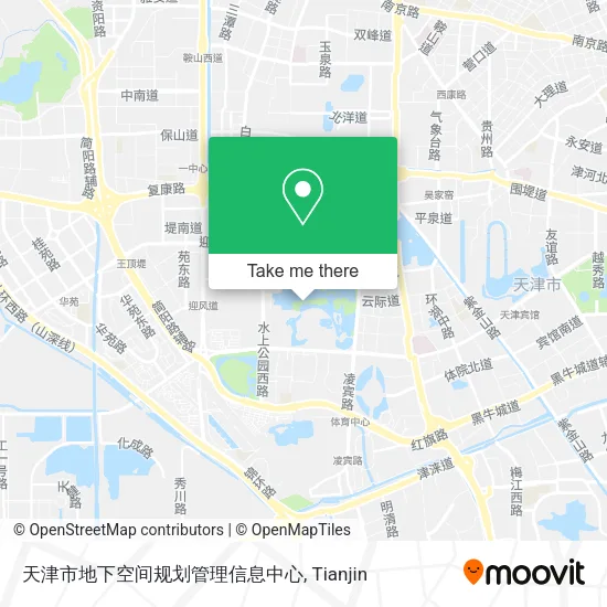 天津市地下空间规划管理信息中心 map