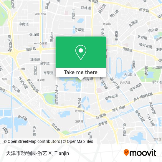 天津市动物园-游艺区 map