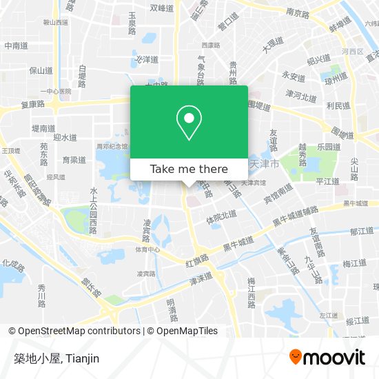 築地小屋 map