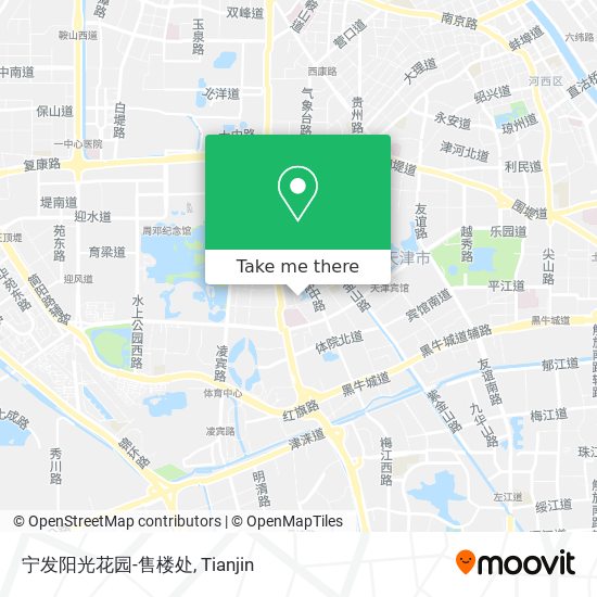 宁发阳光花园-售楼处 map