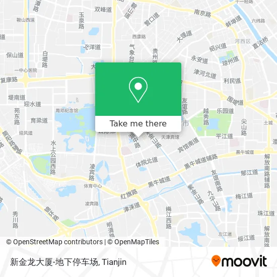 新金龙大厦-地下停车场 map