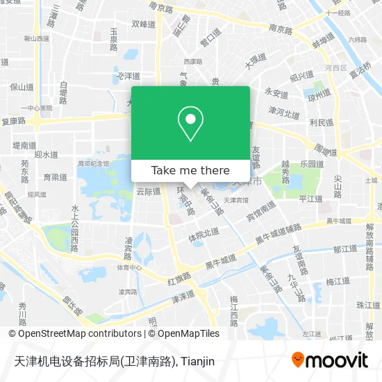 天津机电设备招标局(卫津南路) map