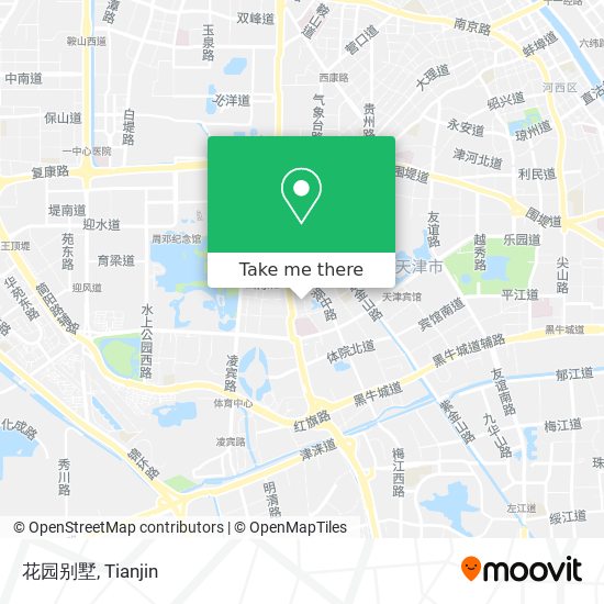 花园别墅 map