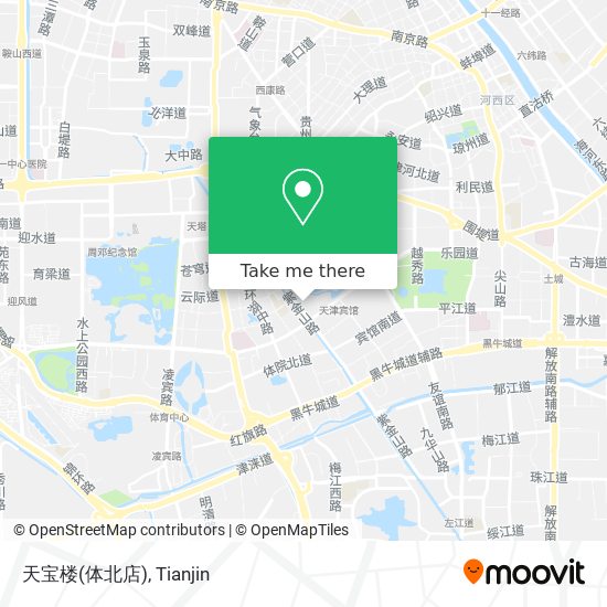 天宝楼(体北店) map