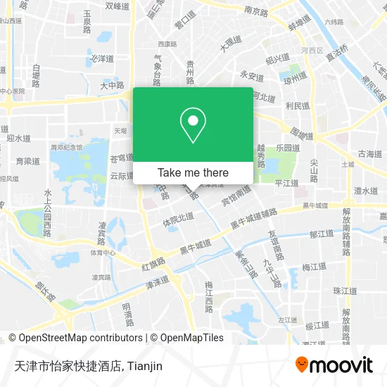 天津市怡家快捷酒店 map