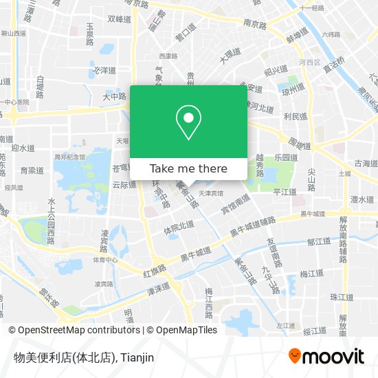 物美便利店(体北店) map