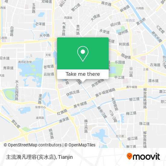 主流漪凡理容(宾水店) map