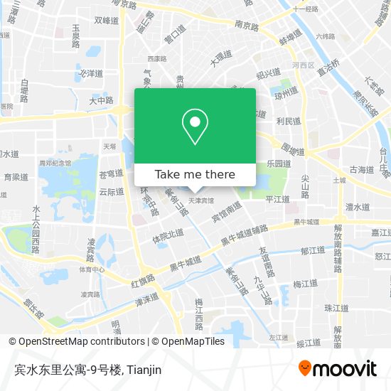 宾水东里公寓-9号楼 map