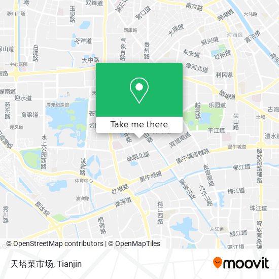天塔菜市场 map
