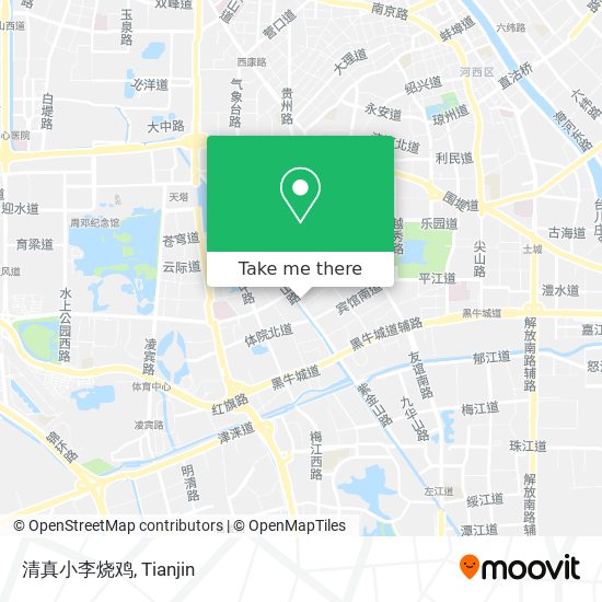 清真小李烧鸡 map