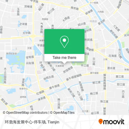 环渤海发展中心-停车场 map