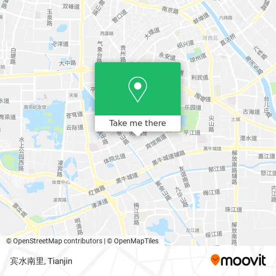 宾水南里 map