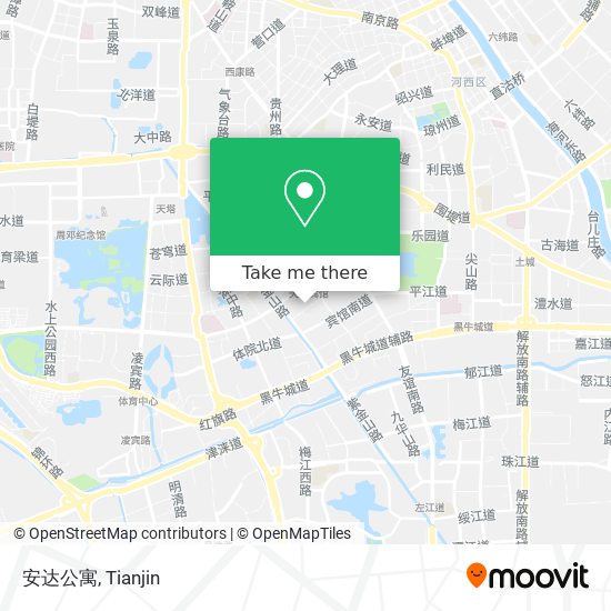 安达公寓 map