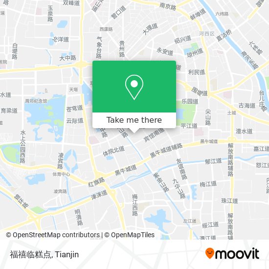 福禧临糕点 map