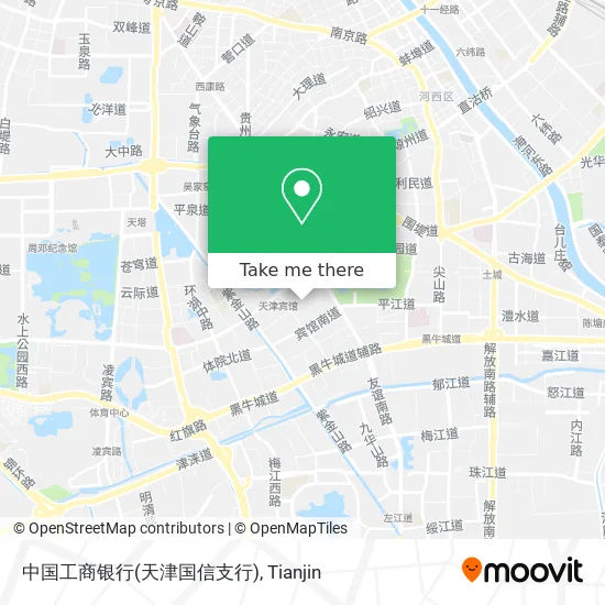 中国工商银行(天津国信支行) map