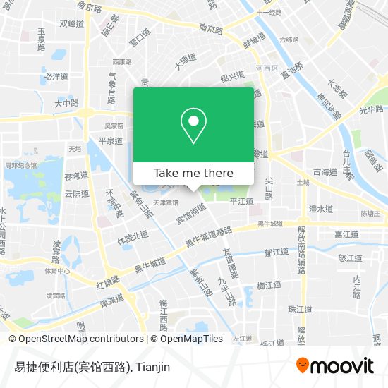 易捷便利店(宾馆西路) map