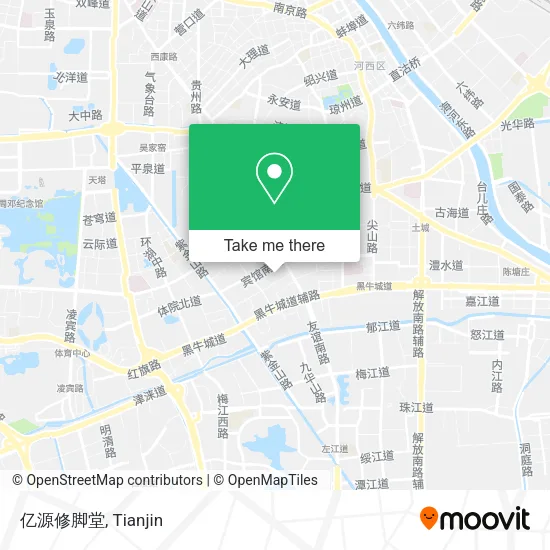 亿源修脚堂 map