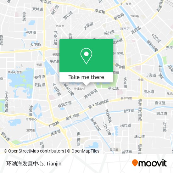 环渤海发展中心 map