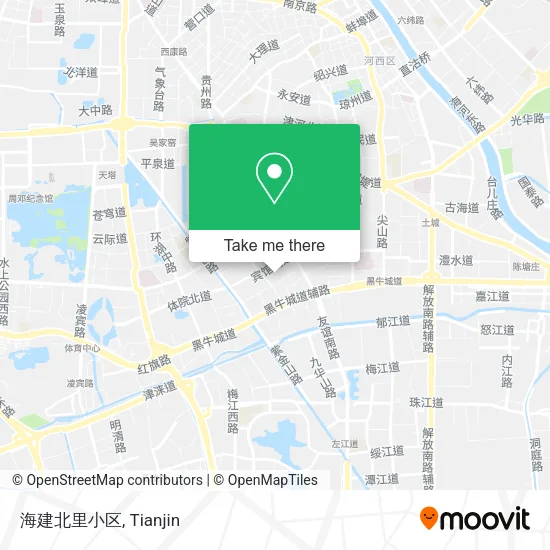 海建北里小区 map