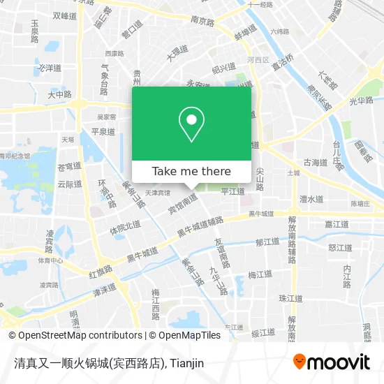清真又一顺火锅城(宾西路店) map