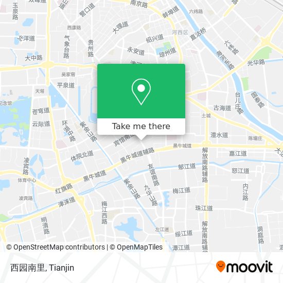 西园南里 map
