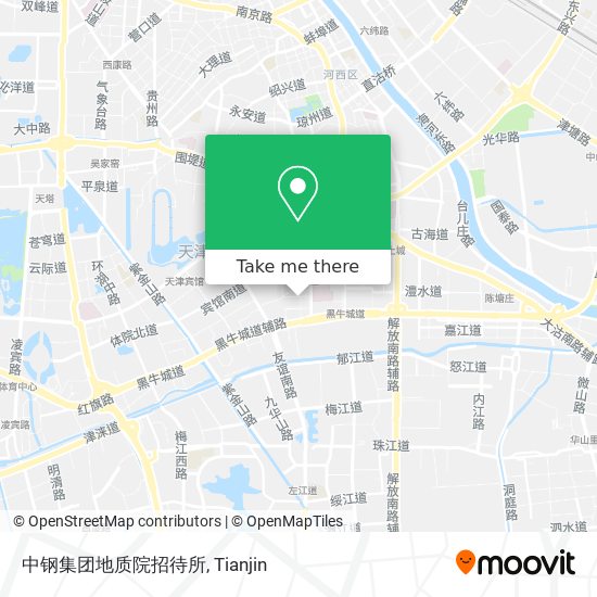 中钢集团地质院招待所 map