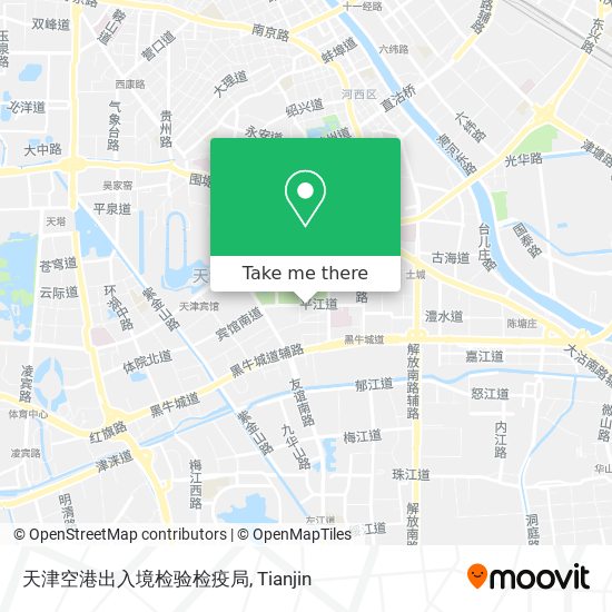 天津空港出入境检验检疫局 map