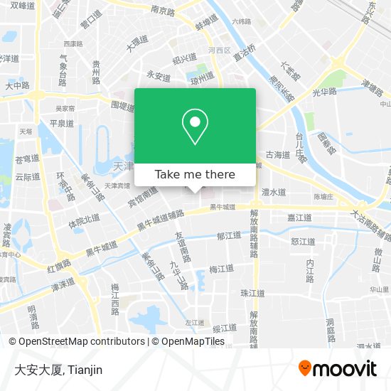 大安大厦 map