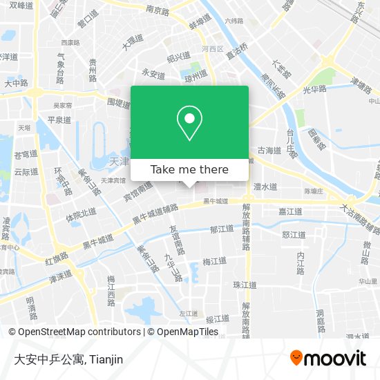 大安中乒公寓 map