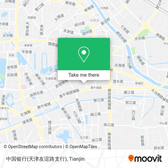 中国银行(天津友谊路支行) map